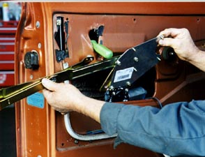 Electric-Life regulator being installed