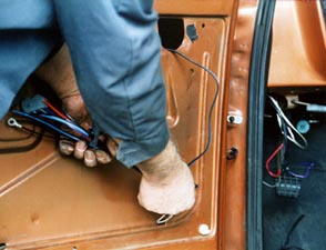 power window wiring