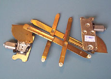 Scissors

     style window regulators