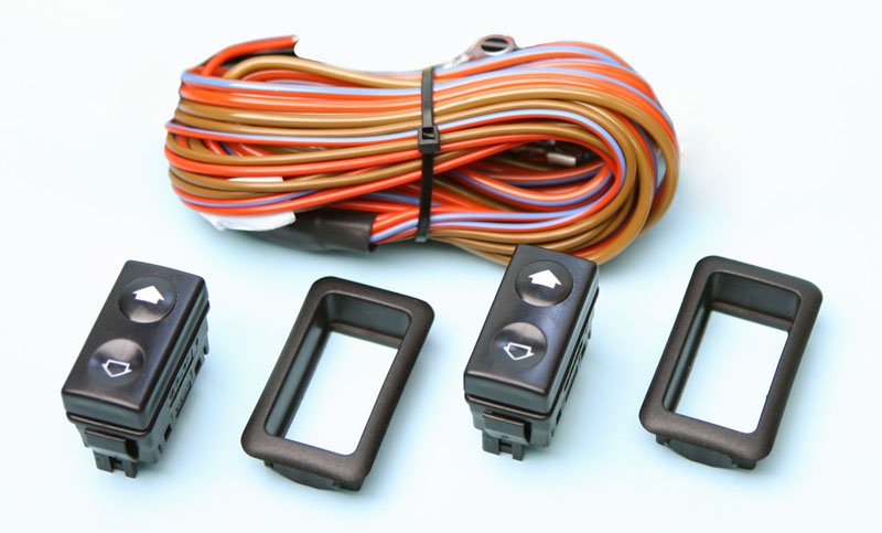 2 door power window switch kit