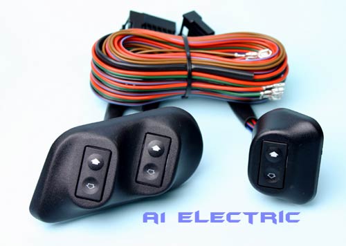 Electric Life 4990-10-421 2 door power window switch kit