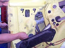 attaching electric regulator and stop