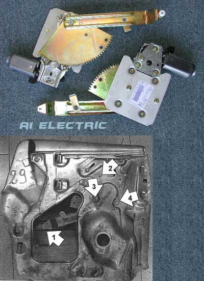 Power Window Kit (Rear quarter)