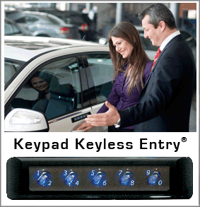 AKE-5 Keypad Keyless Entry.  Click to purchase an AKE-5.
