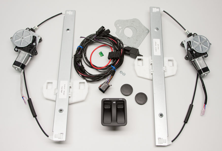 A1 Electric Online Store: Jeep Wrangler JK 2 door (11-18) Power Window Kit