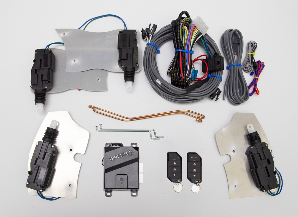 thumbnail image 2 of Universal 4-Door Power Lock Kit – Keyless Entry System With Remote & Security 2 of 3