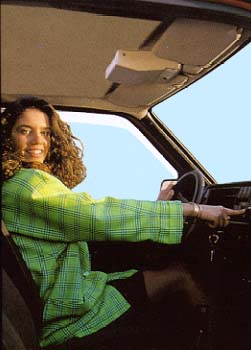 Girl using power windows