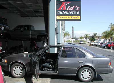 maxima with broken window regulator