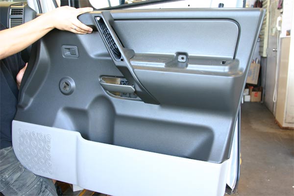 Nissan Titan door panel